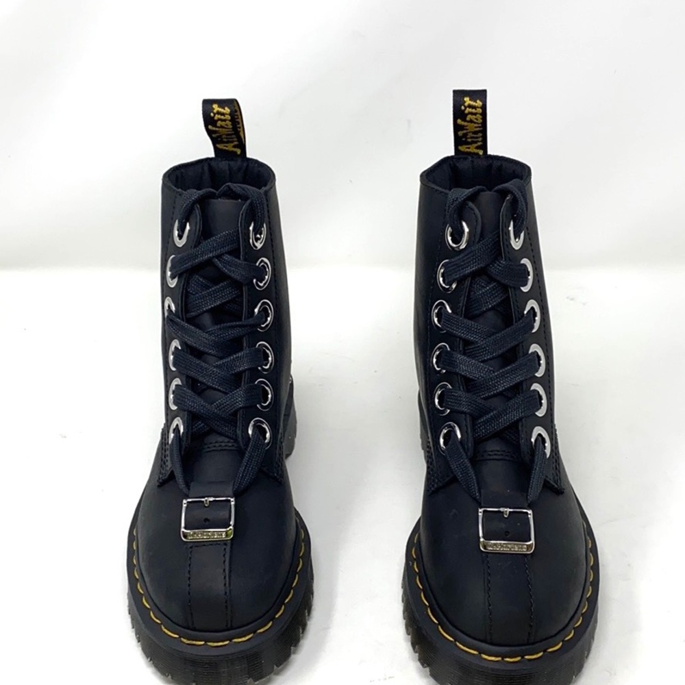 NOT FOR SALE!!!Dr. Martens Gomez Core Bex Black Leather Boots. - Picture 8 of 10